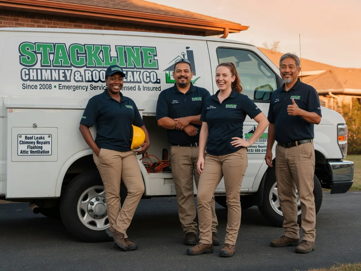 Chimney flashing repair company in Princeton, TX